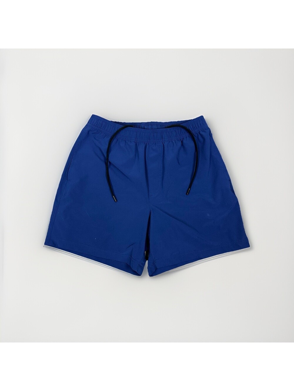 Chubbies Shorts Mens Small Navy Blue 5.5 Inch‎ Inseam Lined Athletic Swim Trunks